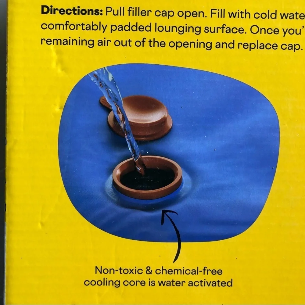 NEW in box pet cooling bed L